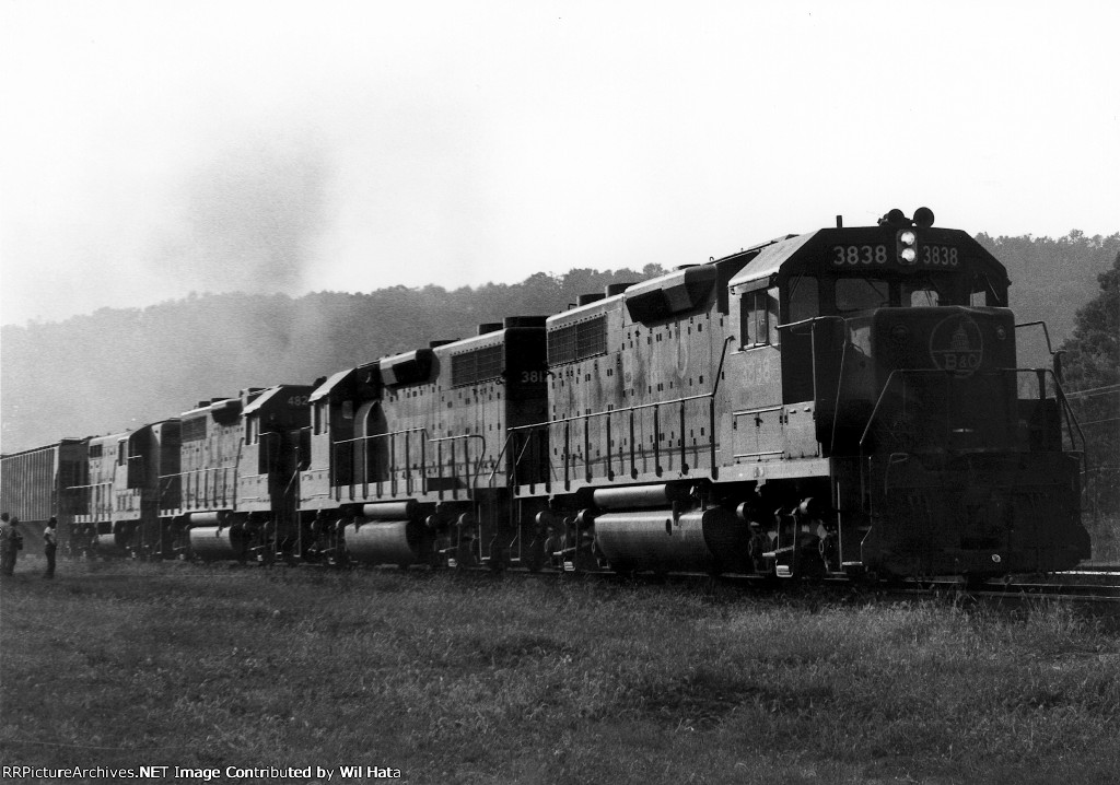 B&O GP38 3838